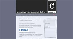Desktop Screenshot of cantamen.pl